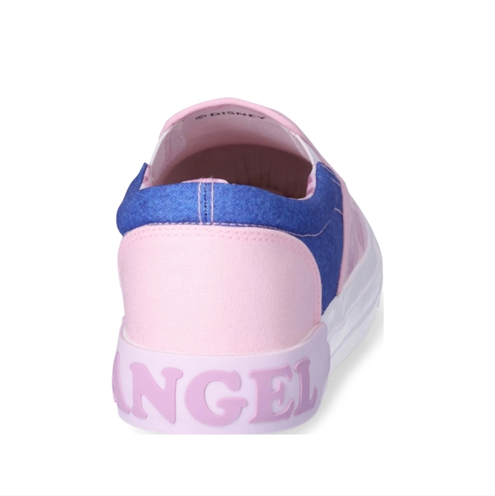 Women's Disney Stitch Low Top Slip On Sneaker Shoes Size 8.5 New - Picture 8 of 10